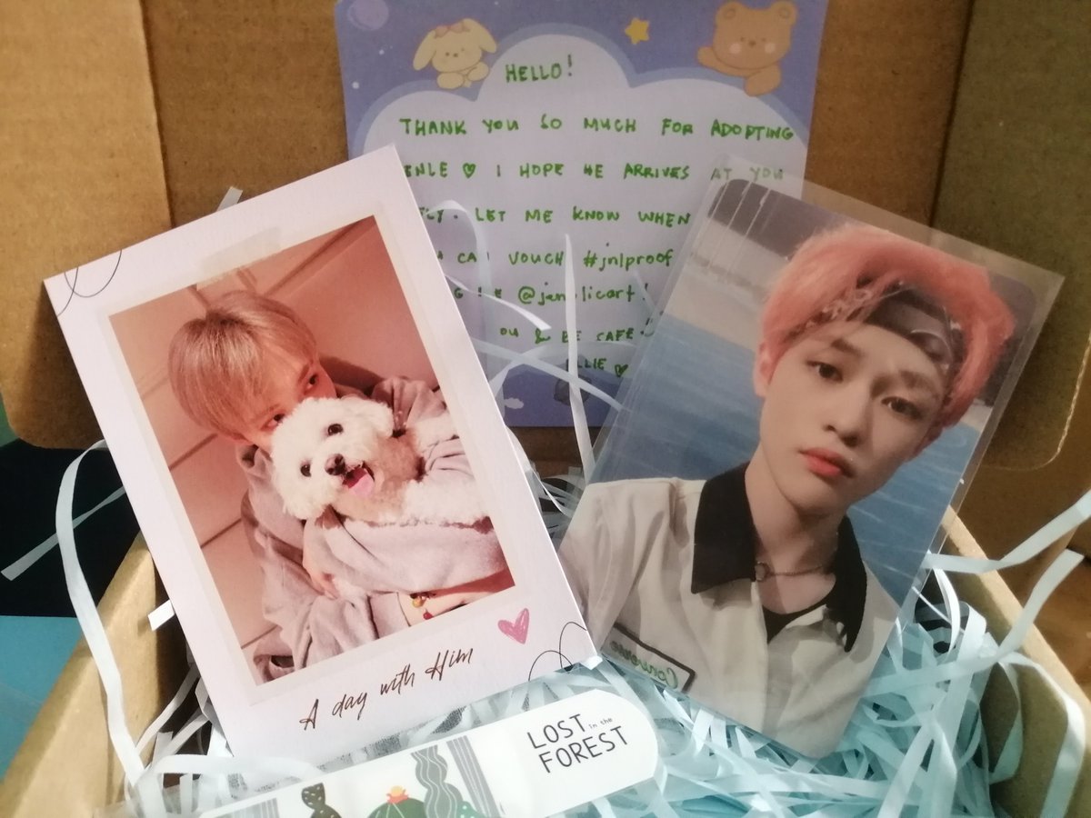 ErinPark222's tweet photo. Thank you  @jenolicart nakarating ng safe si chenle 🫶 till next order 😊🤍 #jnlproof https://t.co/aQhrYVkjpQ