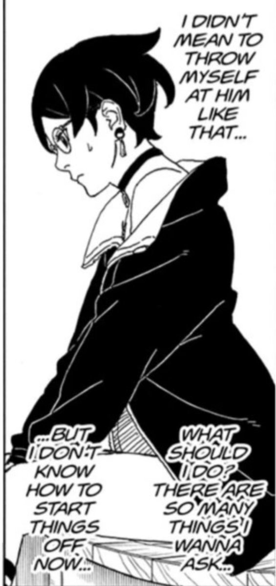 mangekyoow's tweet image. The fact that Sakura always knew 😂 

#BorutoTwoBlueVortexCh17 #borusara