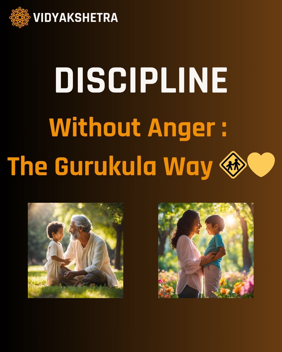 Discipline is a tool for growth, not a weapon of control. 🚸✨
As parents and teachers, let’s reimagine discipline the Gurukula way – with love, calmness and clarity.

👉 Like if this resonates with you.
👉 Share this with someone who wants to raise confident, respectful, and