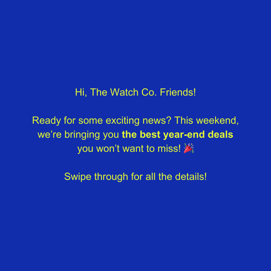 thewatchcoID's tweet photo. Don’t miss out on these amazing deals, Friends!

Shop now and make your year-end unforgettable with The Watch Co. ✨

End of Year Sale
https://t.co/d0pUoNfMXq

Late Night Shopping
https://t.co/ksI1i5YIyd

Waktunya Big Sale (BigBangFest)
https://t.co/avtGBSH1Gi https://t.co/3qSvkwayhn
