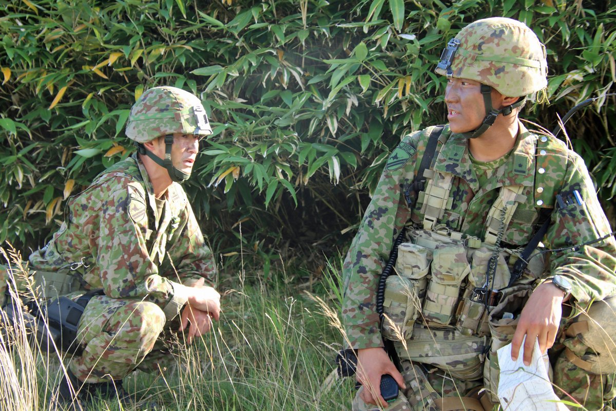 名寄駐屯地 #第3即応機動連隊 #第1普通科中隊 安岡3尉です。 小銃小