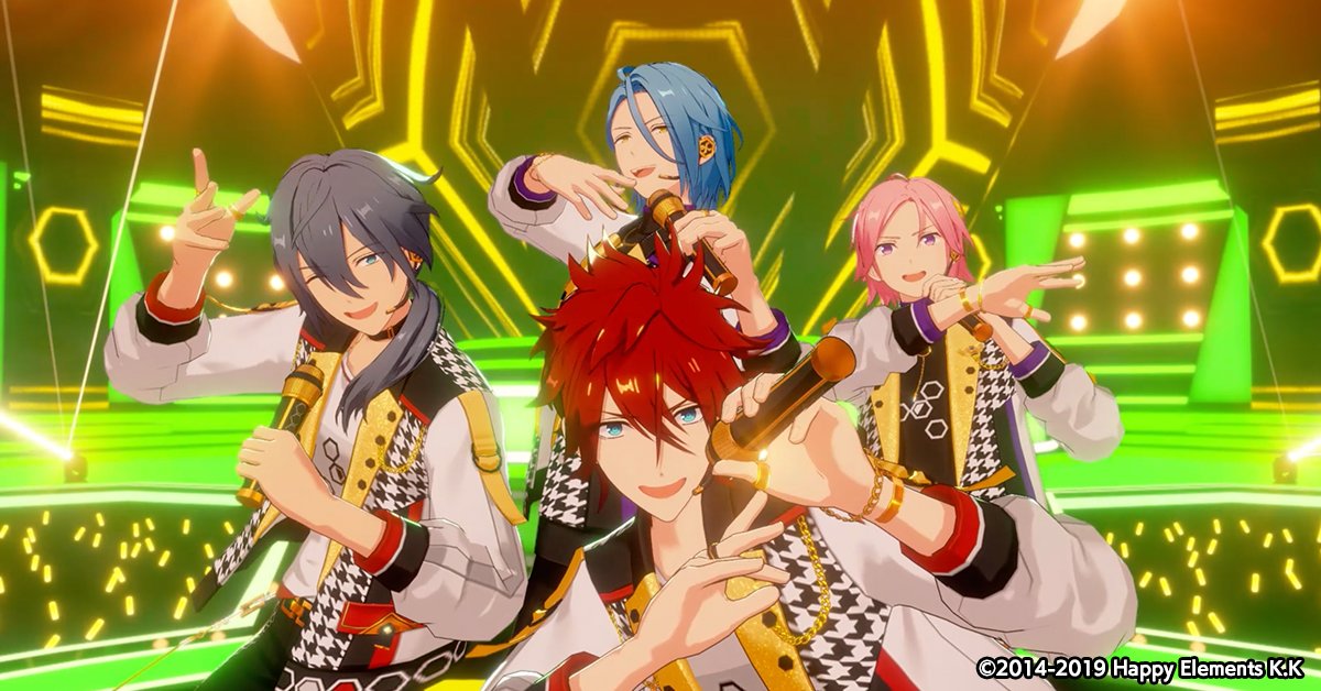 enstars_music's tweet photo. 【お知らせ】

12月24日15時に『Crazy:B』が歌う『Foolish Alien』がライブ楽曲に追加決定✨

MVは、アプリでの登場に先行して【本日18時】に公開予定です❗✨

MVはあんスタチャンネルでも公開予定💫
https://t.co/nD5Jq0kIL6

ぜひお楽しみに♪

#あんスタ https://t.co/zWpZfeT3Sm