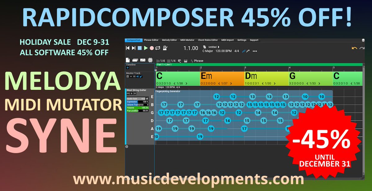 MusicDevelopments - innovative music software tweet media