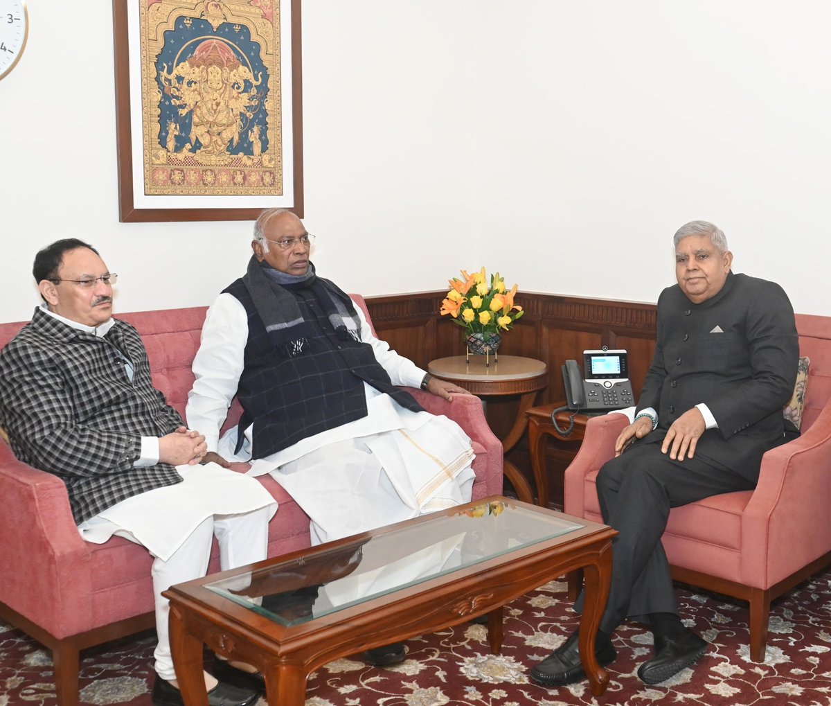 Vice-President of India tweet media