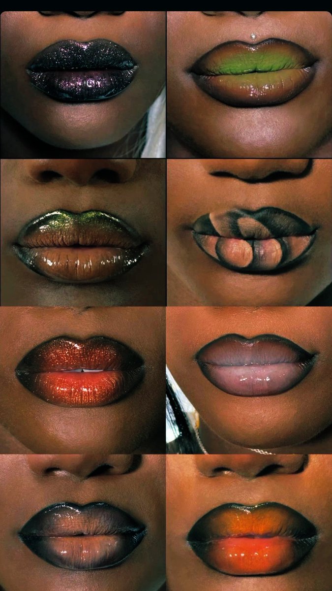 swamphottie's tweet photo. DOECHII LIP MAKEUP ✨ https://t.co/lN34kgmMWV
