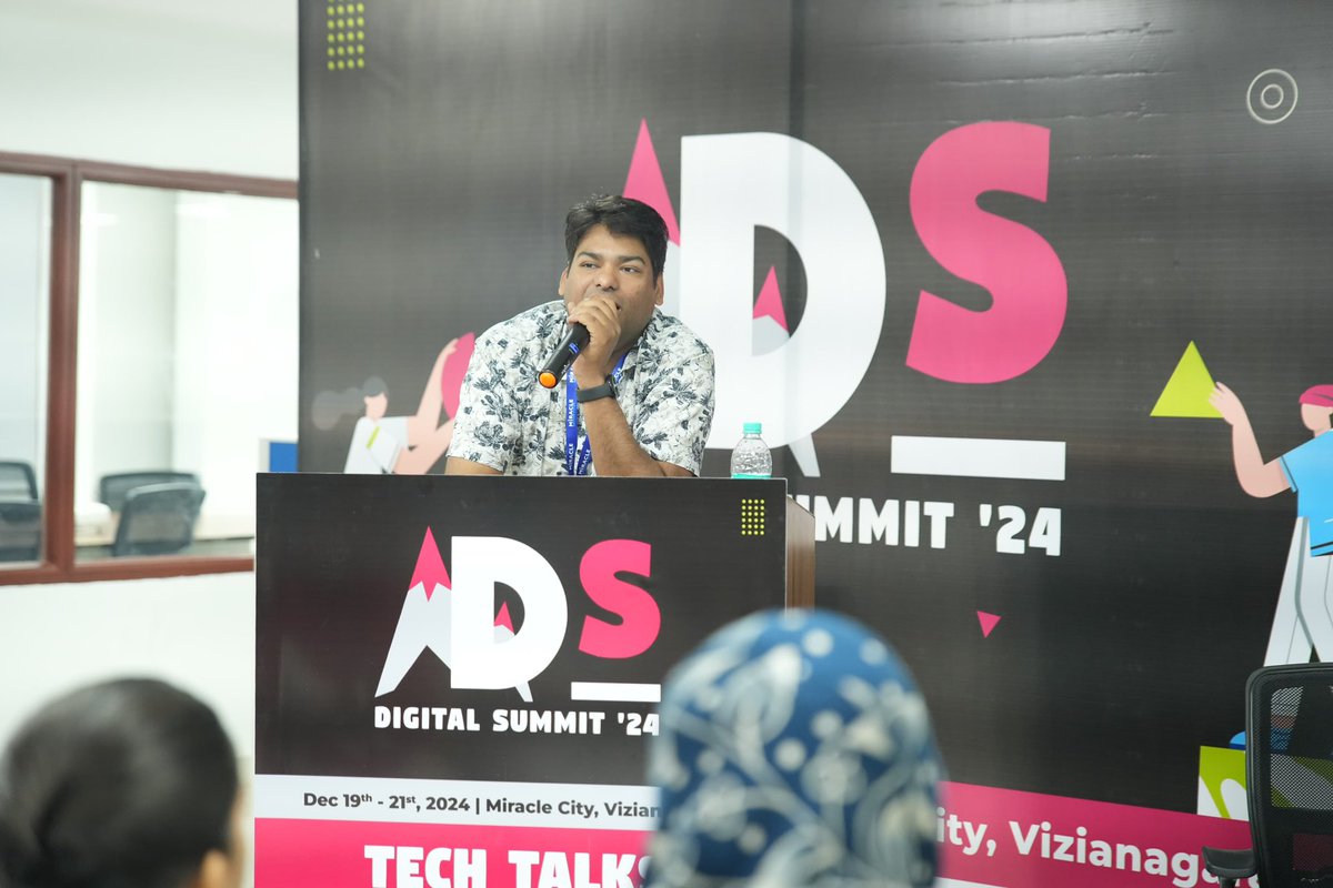 dsvizag's tweet photo. "Every engineer must understand the fundamentals of design," says Ashok Vishwakarma, Founder &amp; CTO of Impulsive, emphasizing that a strong grasp of design principles is essential for engineers to create intuitive, functional, and innovative products that truly meet user needs. https://t.co/m7kzG04esw