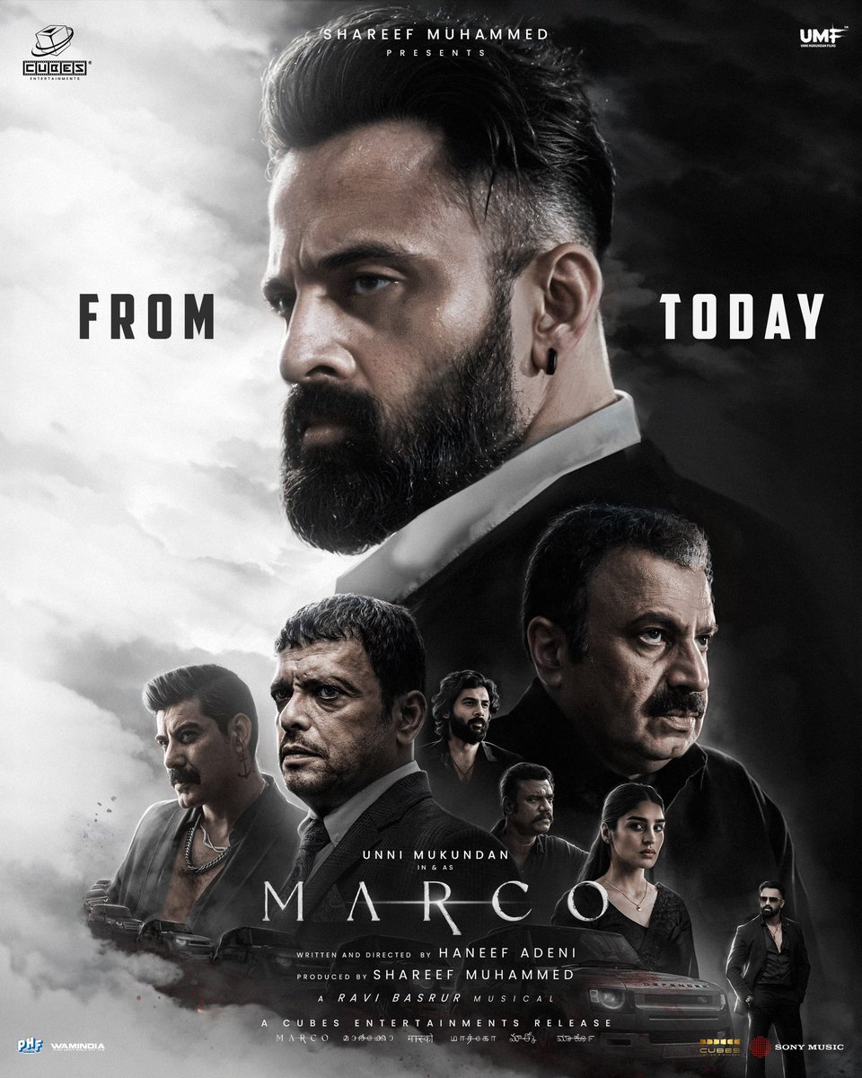 #Marco One Word Review: RAMPAGE💥

A high Voltage Mass Entertainer from #HaneefAdeni. This man #RaviBasrur the steals the show👌🏻🔥 An exceptional perf from #Jagadish. DOP - Music - Making peaks 🥵
Finally a new ACTION SUPER STAR born in MWood #UnniMukundan🔥♥️ what a perf🥶🙏🏻