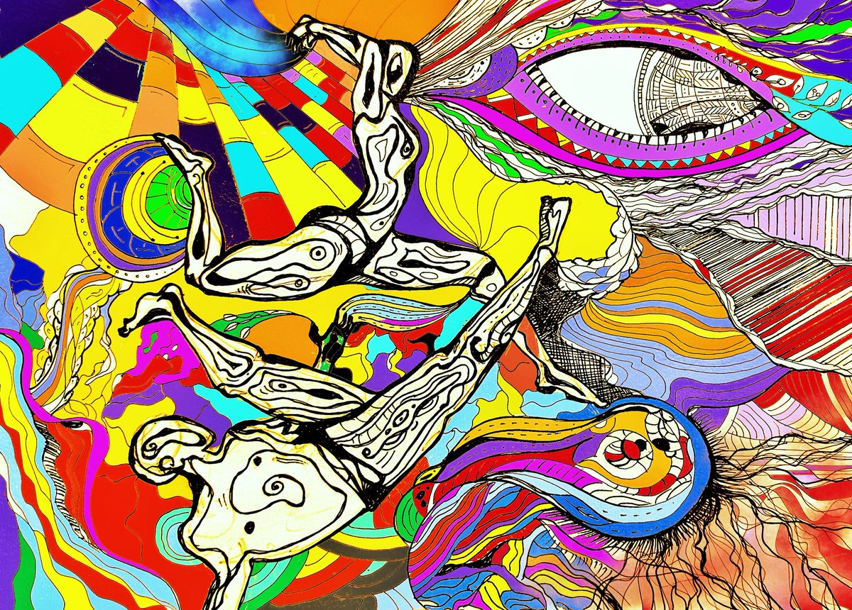 FuriseAjin's tweet photo. The human cult series. 
. 
. 
. 
#art #penart #xppen #creative https://t.co/ktaeGsbevf