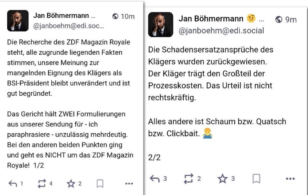 Den Bezug zur Realität verloren, dazu das Gefühl, unantastbar zu sein und über Recht und Moral zu stehen. Das geht nicht mehr lange gut, auch ZDF-intern wenden sich immer mehr Leute ab.