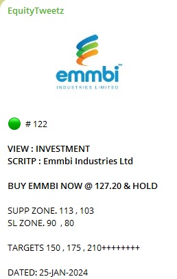spselvablogg's tweet image. ✨Emmbi Industries Ltd

#eq #emmbi