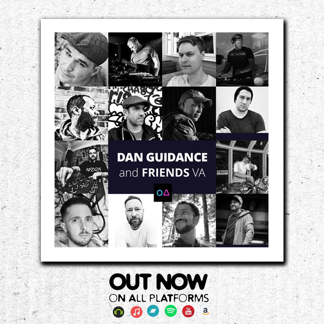 'Dan Guidance &amp; Friends' Dan's new collab compilation on Portal Recordings is out now, featuring collabs with Blade, MsDos, Phat Playaz, Blean, Marvel Cinema, Fishy, Innaself, Fluid Form, Neuron, Professor Funk,  Twintone, Alex Barton &amp; Sonic Art. Link in bio