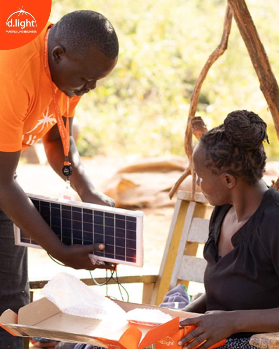 733M people globally still lack access to electricity, limiting progress in education, healthcare, and livelihoods. 
At d.light, we’re bridging this gap with innovative #PayGo financing and a robust last-mile delivery network. So far, we’ve extended $600M in solar loans,