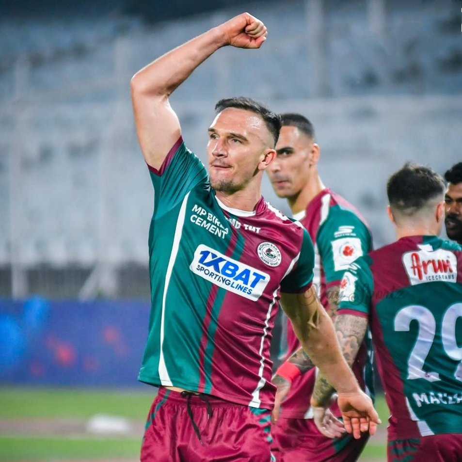 MBArchive1889's tweet photo. #MatchdayTrivia
๐ฌ๐ง Tom Aldred and ๐ฎ๐ช Carl McHugh were both ๐ด๓ ง๓ ข๓ ณ๓ ฃ๓ ด๓ ฟ Motherwell FC teammates during the 2018-19 season. Carl donned ๐ข๐ด colours from 2020 to 2023. Both will meet for the first time after departing the Scottish club in 2019.
#JoyMohunBagan #MohunBaganArchive #FCGMBSG https://t.co/us6E1UL2AW