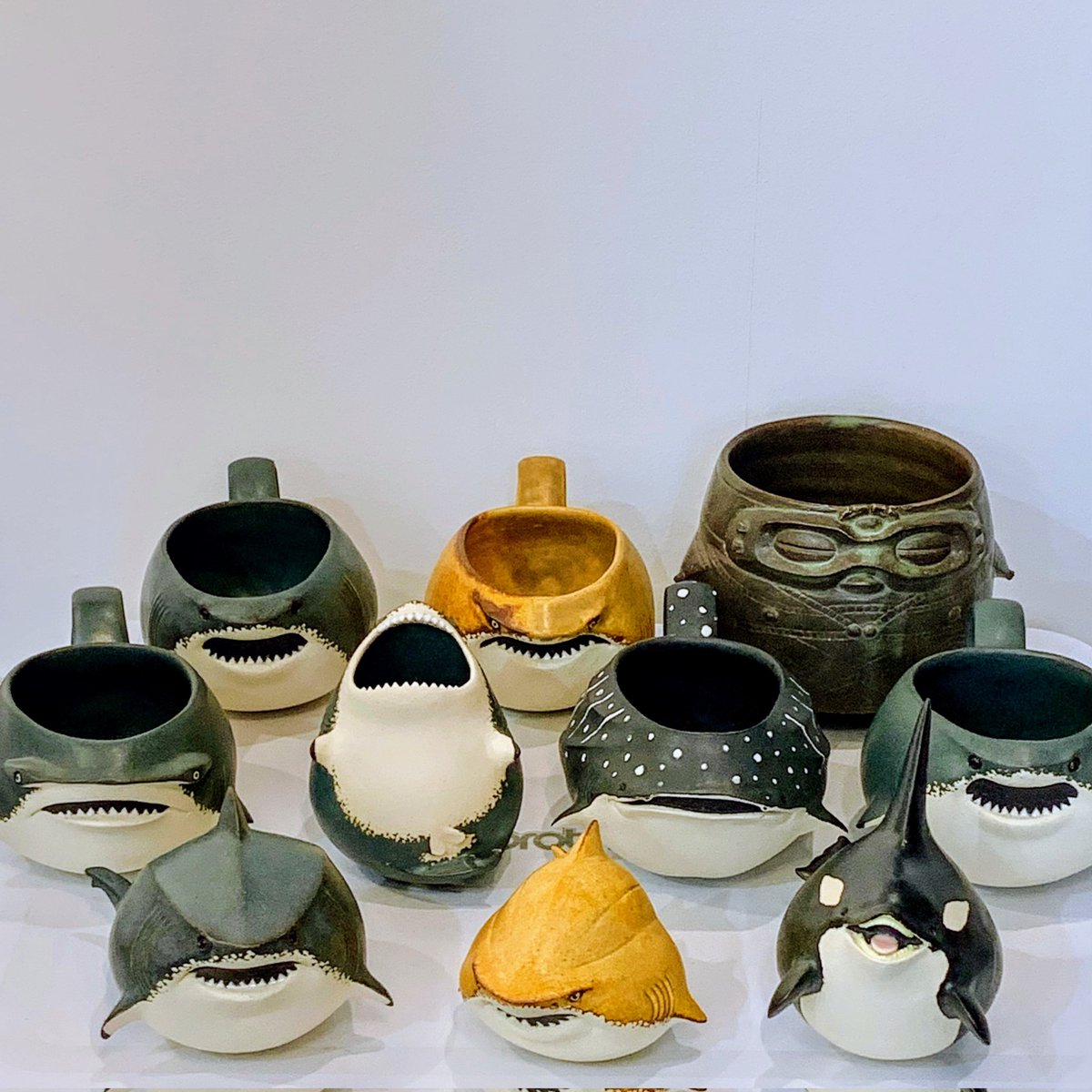 大宮駅東口の一の宮通りの雑貨店''goto''様にて作品を販売いたします