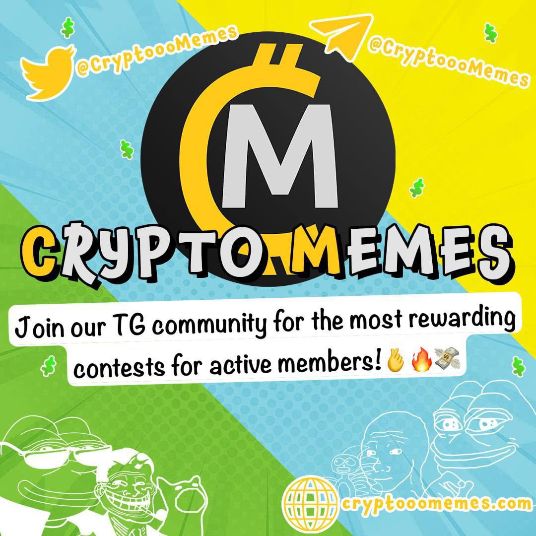 Amor1357's tweet photo. $30 INVITE CONTEST ON CRYPTOMEMES!!🔥

🔥 HOW TO JOIN?

1️⃣ Follow CRYPTOMEMES ON X 
https://t.co/OF8e9BU6TA
2️⃣ Join the Telegram group: 
https://t.co/x004nKG91K
3️⃣ Request for your invite link
4️⃣ Retweet this post

👑 PRIZE FOR THE TOP INVITES:
🏅$30
🕒 Timeframe: 20th-23rd!🔥🔥 https://t.co/jrl4SB1Hj7