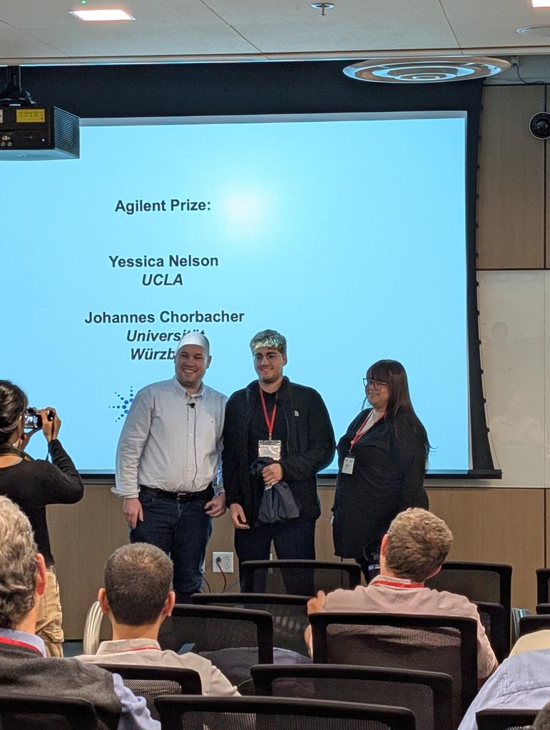 Johannes_Chb's tweet image. I am extremely grateful to be honored with this award! We had an incredibly enjoyable and interesting conference with the highest level of boron chemistry at #BORAM18. Thank you Prof. Spokoyny @organomimetic and the whole organizing team for this great experience.