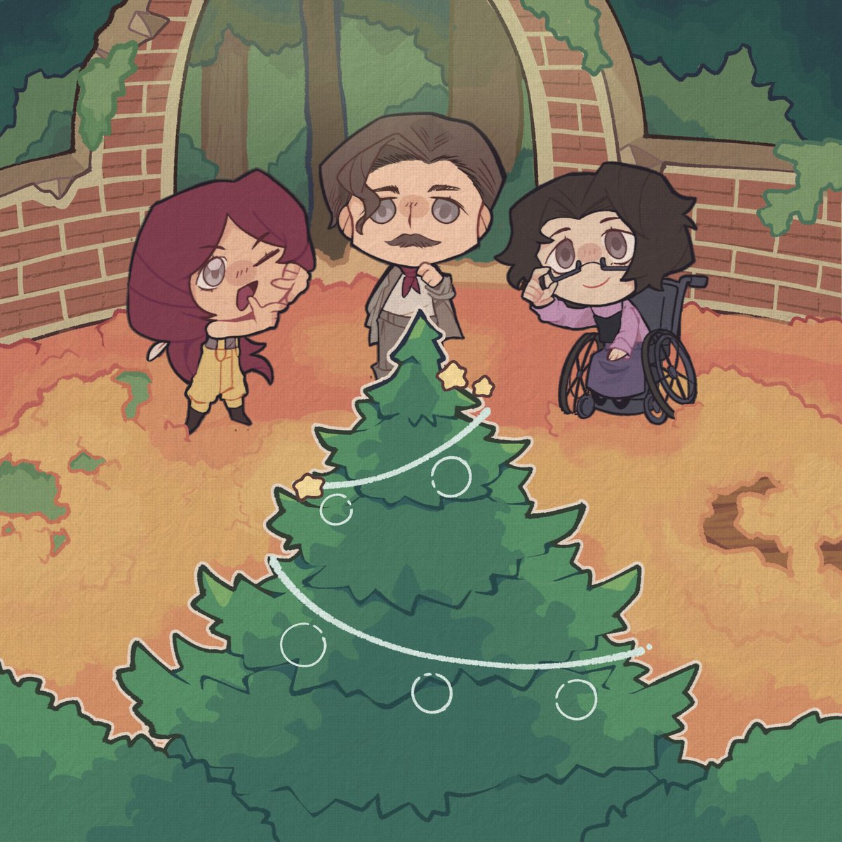 Getting ready for Christmas 🌲✨(2/5) 
#fearandhungertermina