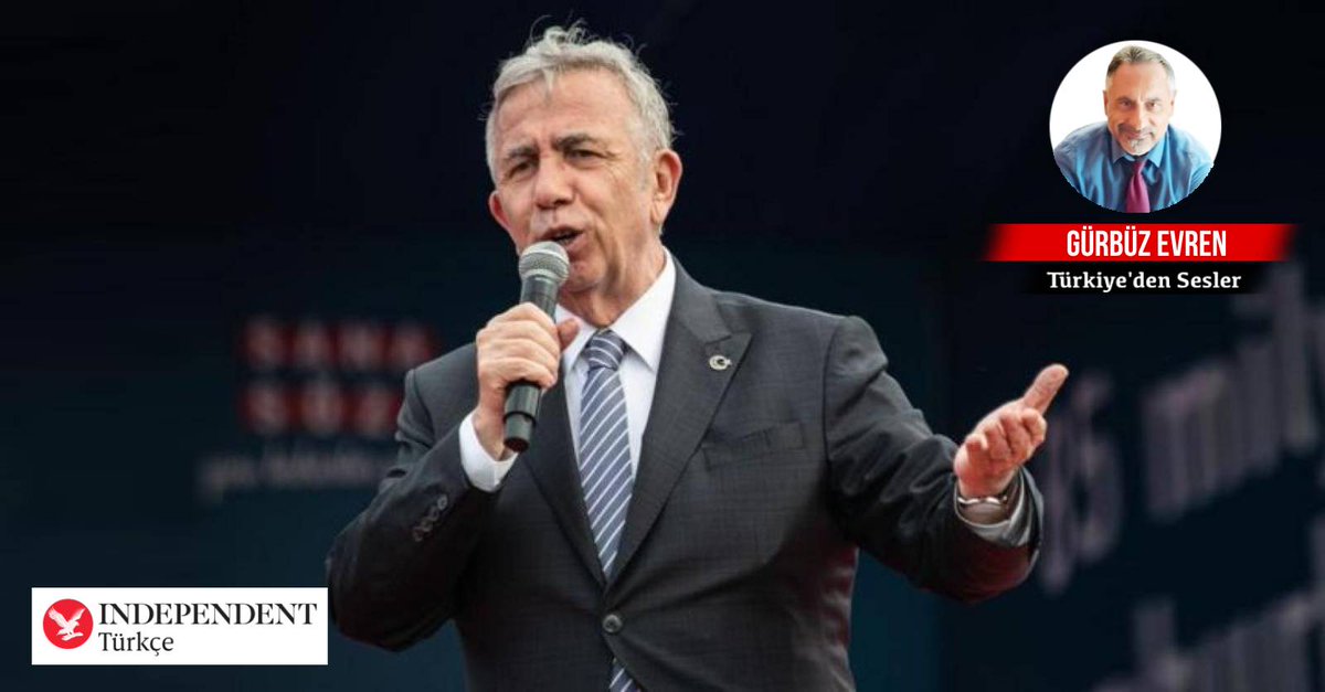Gürbüz Evren yazdı:

❓ Mansur Yavaş'ın SGK borçlarını ödeme önerilerinin reddedilmesinin nedeni anketler mi?

❓ Olayda siyasi bir yön yoksa SGK’nın haklı ve kamuoyu vicdanını rahatlatacak gerekçeleri neler?

▪️ Mansur Yavaş'ın önünün şimdiden kesilmesi gerektiğini gösteren