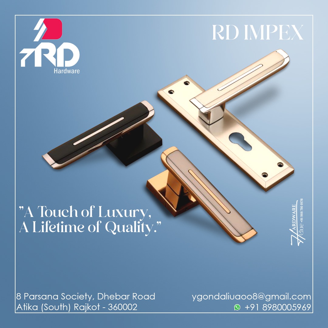 clue_hardware's tweet image. Explore via Whataaps: bit.ly/3xKyLU7

Give your cabinets a touch of ✨ with our collection of fancy handles!

RD Impex

Contact
Yogesh patel
Mobile : +91-8980005969
Email : ygondaliua008@gmail.com

#fancyhardware #cabinetknobs #drawerpulls #doorknobs #cabinetpulls