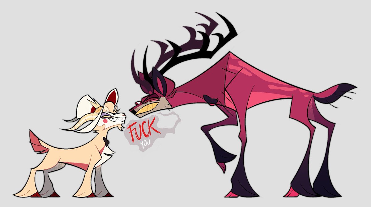 Had to doodle this rq 

#HazbinHotel #Alastor #LuciferMorningstar