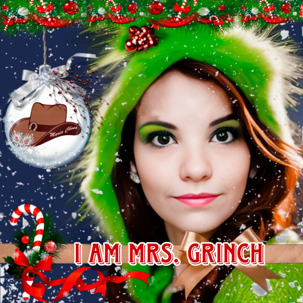 I am Mrs. Grinch - Maria Chova | Now avaiable un platforms! // I am Mrs. Grinch - Maria Chova | ya disponible en plataformas.
Lyrics in YouTube channel / Letras en el canal de YouTube.
#iammrsgrinch