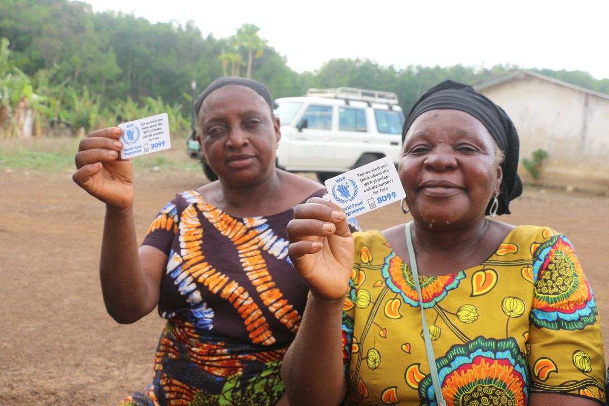 WFP_Cameroon's tweet photo. #Cameroon🇨🇲

The success of a joint Humanitarian Community Feedback Mechanism in 🇨🇲 is speedy response & support to communities through:

▶️Enhancing accountability to affected persons (#AAP) to #savelives 
▶️Adopting a joint free hotline 8099 to receive complaints
▶️The visit of Humanitarian actors to 0⃣2⃣multi-lingual call center in #Douala that operates 7d/7

#ChangingLives.
