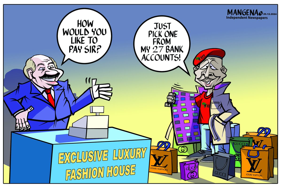 My last cartoon for Independent Newspapers. Thanks to all great editors and journalists who mentored and walked this beautiful journey with me. I'm a better cartoonist because of you. May God continue to bless you. Adios❤️🙏🏿 #Mangenatoons