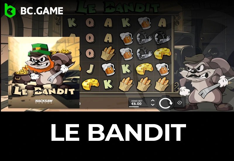 BCGame_Brazil's tweet photo. Discover Le Bandit, the thrilling slot by Hacksaw Gaming on BC Game Brazil. Explore its Wild West theme, bonus features, and high-volatility for big wins!

Learn more: https://t.co/CKxZYRfCOU https://t.co/4srQhT7FUH