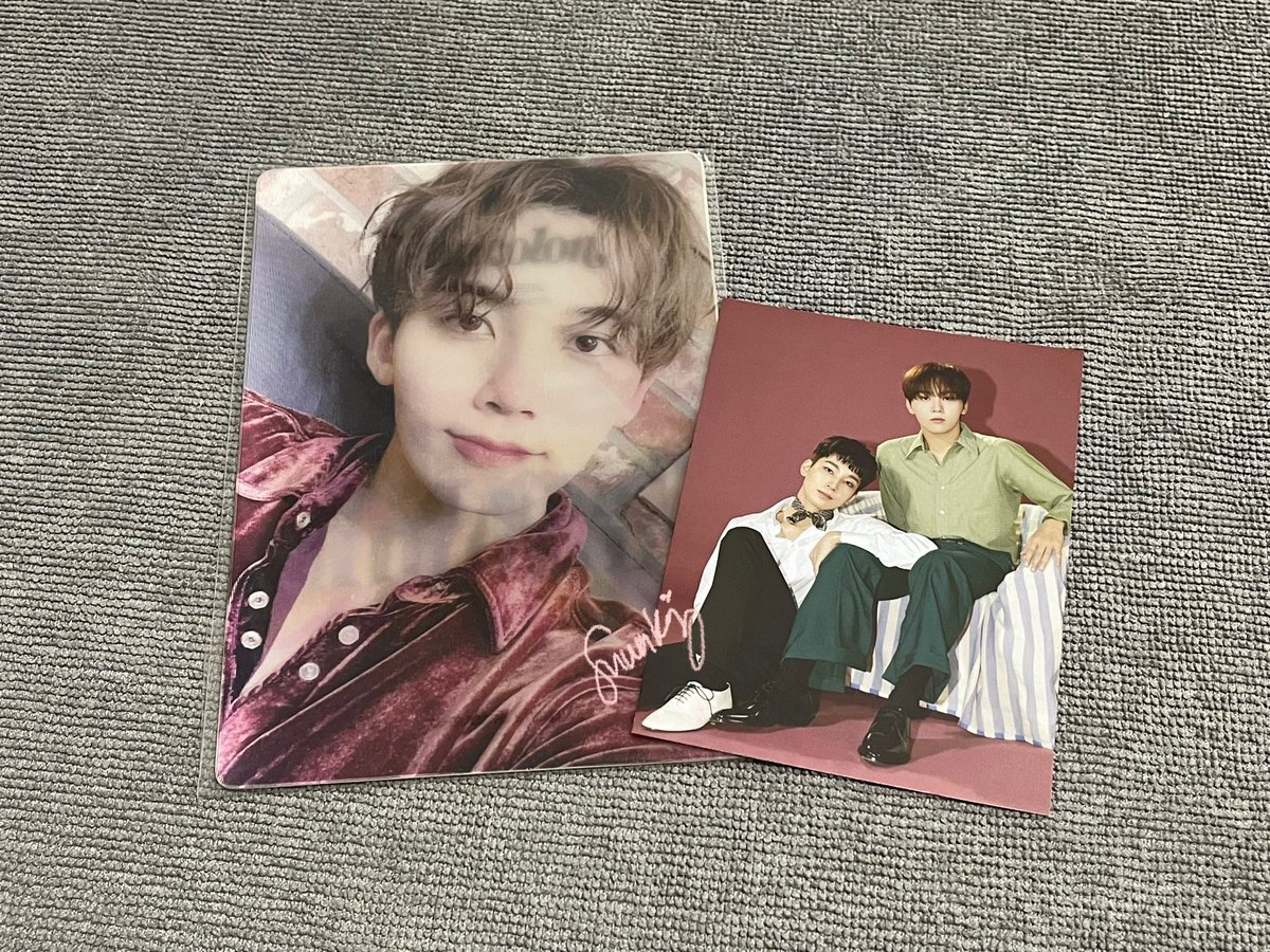 snwnkiz's tweet photo. wts lfb ph only

jeonghan semicolon lenti pob &amp; wonboo postcard set
— ₱250

• onhand, x sensi
• prio payo 

reply “mine” or dm me if inch! 🤎 https://t.co/w3fM5EEDK2