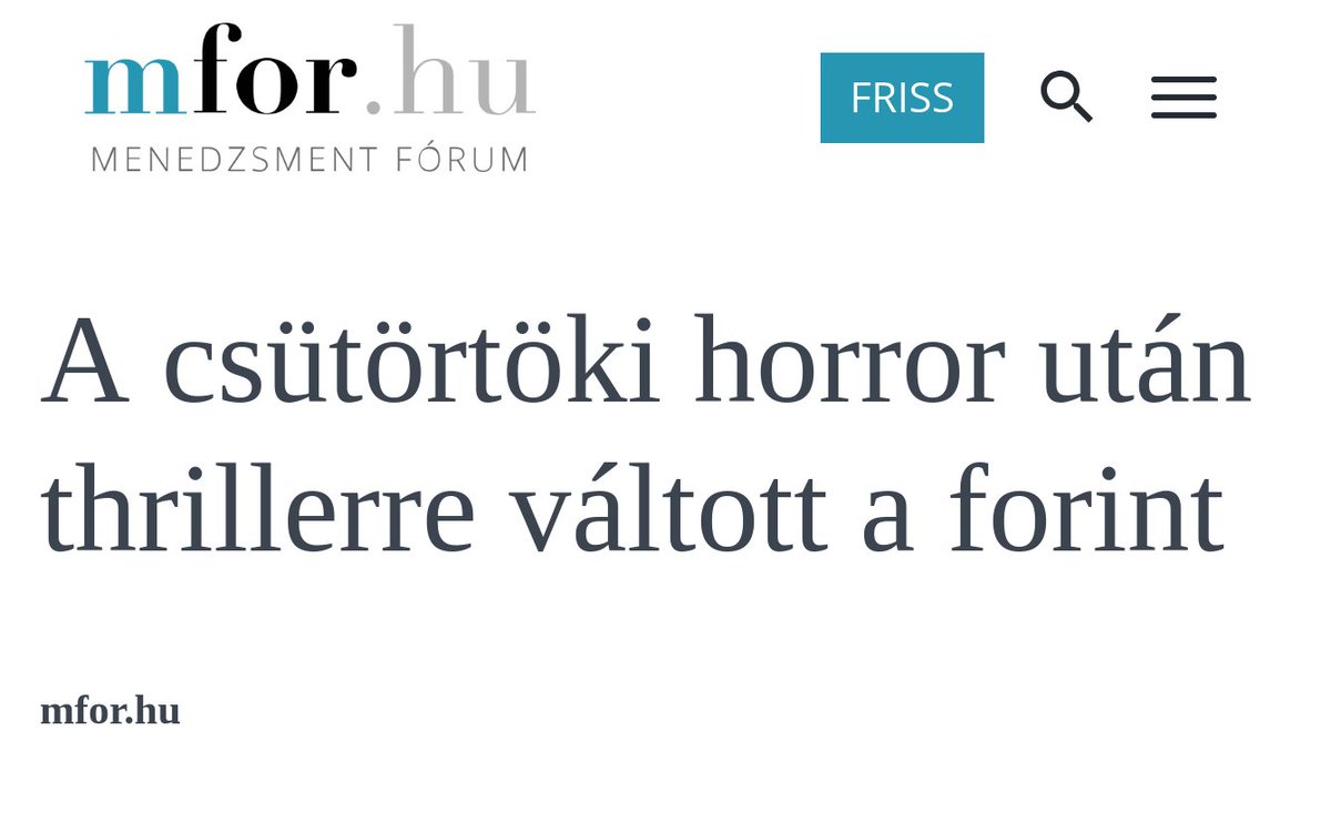 juteszembe's tweet photo. Mai műsor. 👇 🤣 #Privátbankár #MFor #HUF https://t.co/QZxluc9J4M