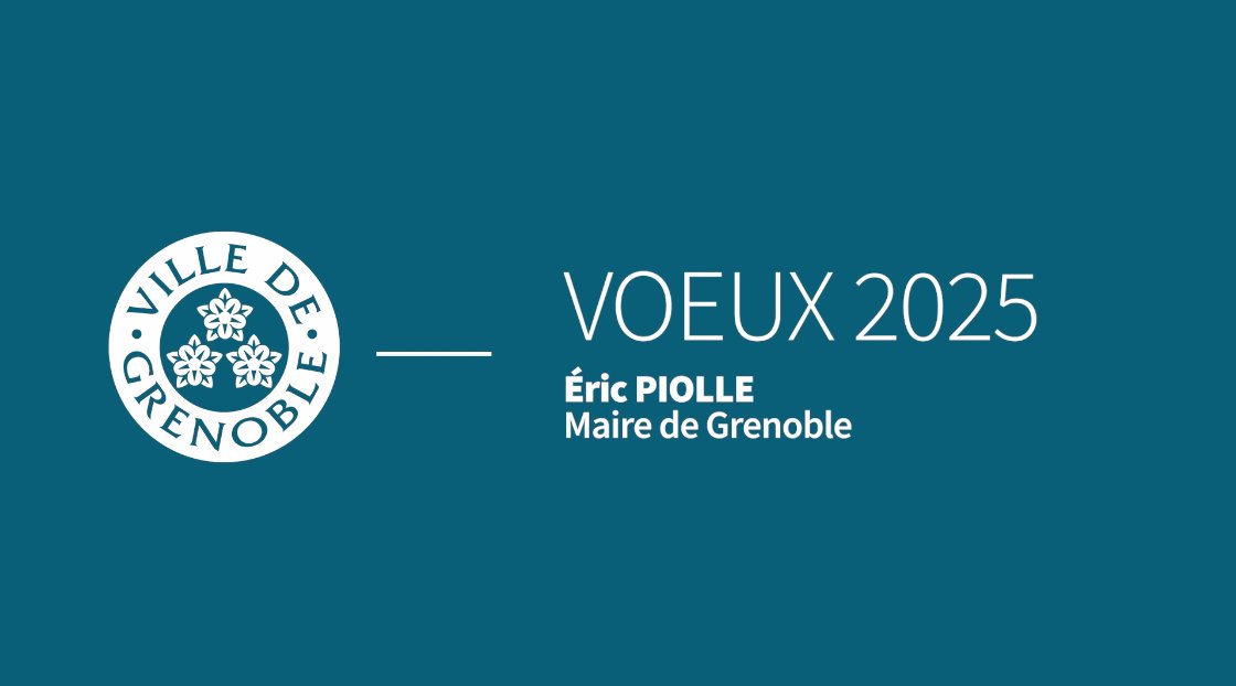 Bonne année 2025 à toutes et tous ! ✨

Voici les vœux d'Éric Piolle, Maire de Grenoble.

Rendez-vous le 24 janvier à partir de 17h à l'Hôtel de Ville pour la cérémonie des vœux.

📽️youtu.be/ftYkta-UNqU