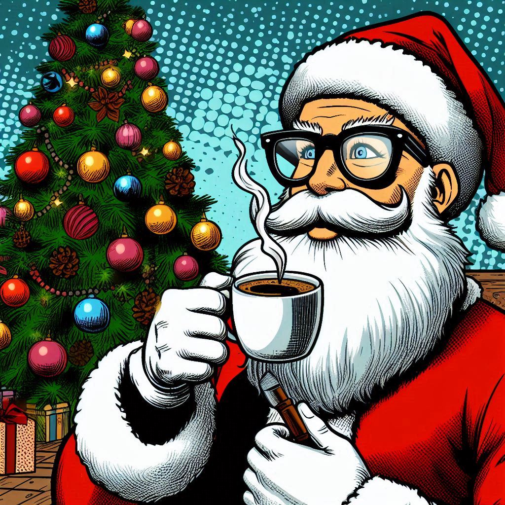 DarkCodeCoffee's tweet photo. Santa’s devs are fueled by DarkCode Coffee.
Keep your holiday coding sessions merry and caffeinated!
#darkcodecoffee #christmas #christmas2024 #christmastime #christmasiscoming #coffee #coffeelovers #coffeebreak #coffeeholic #coffeeaddict #coffeetime #coffeelover #smallbusiness https://t.co/fc6VQPigsX
