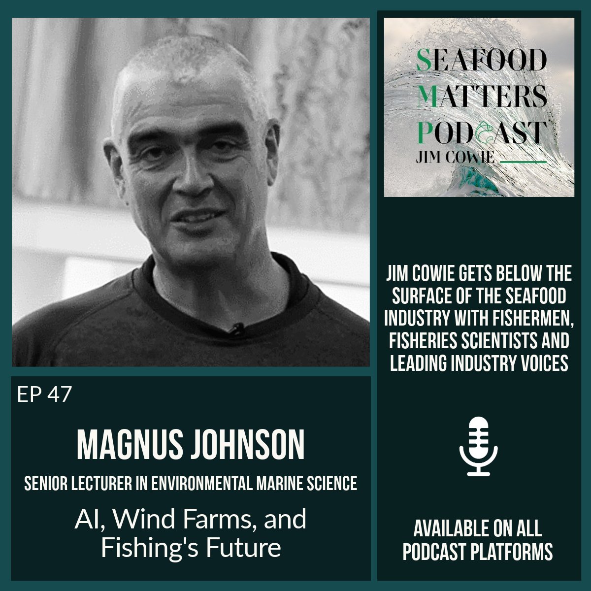SeafoodMatters's tweet image. Magnus Johnson discusses applications for AI in UK fisheries 🐟 #SeafoodMatters #Podcast