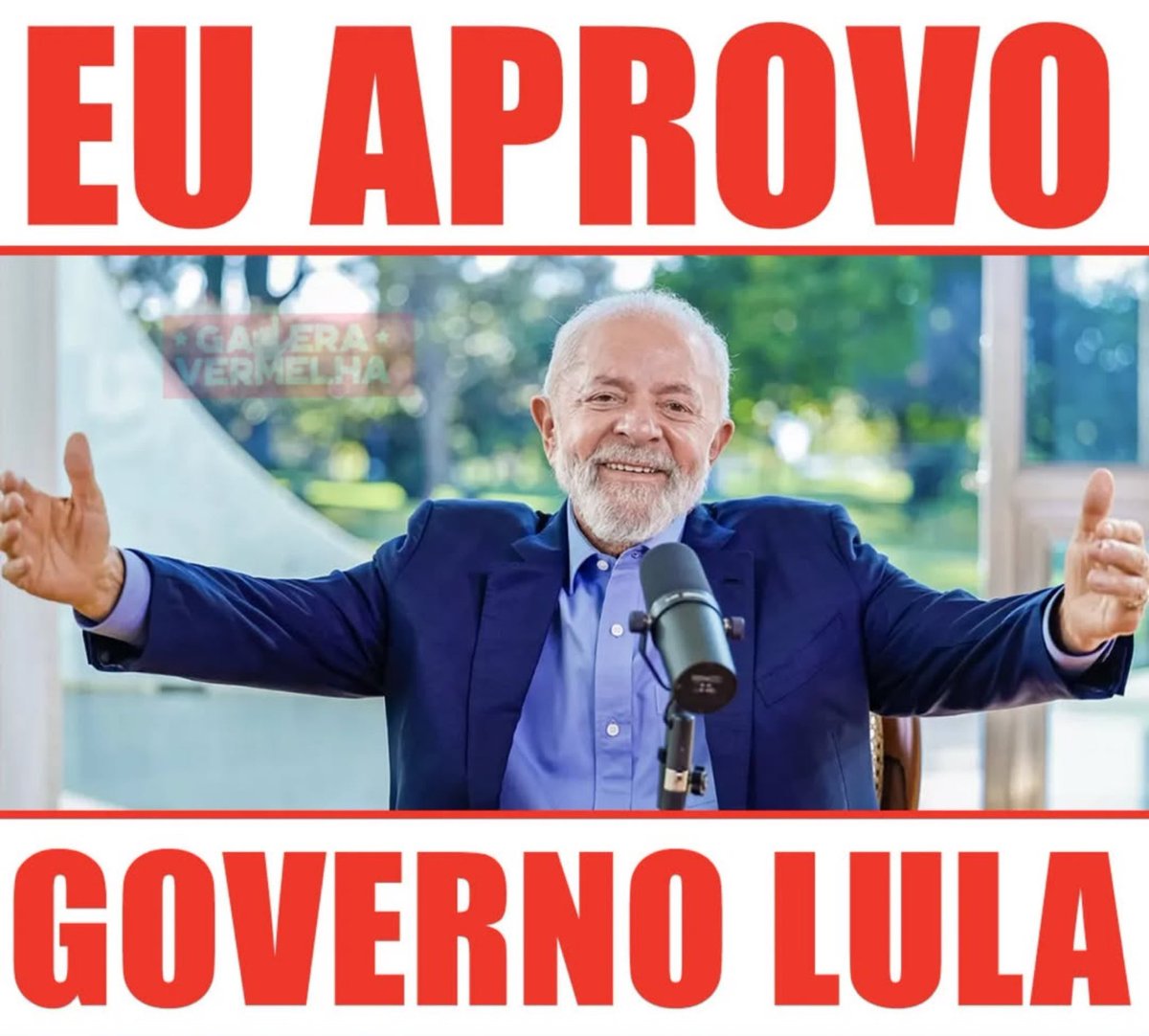 Eu apoio o governo LULA! ❤️