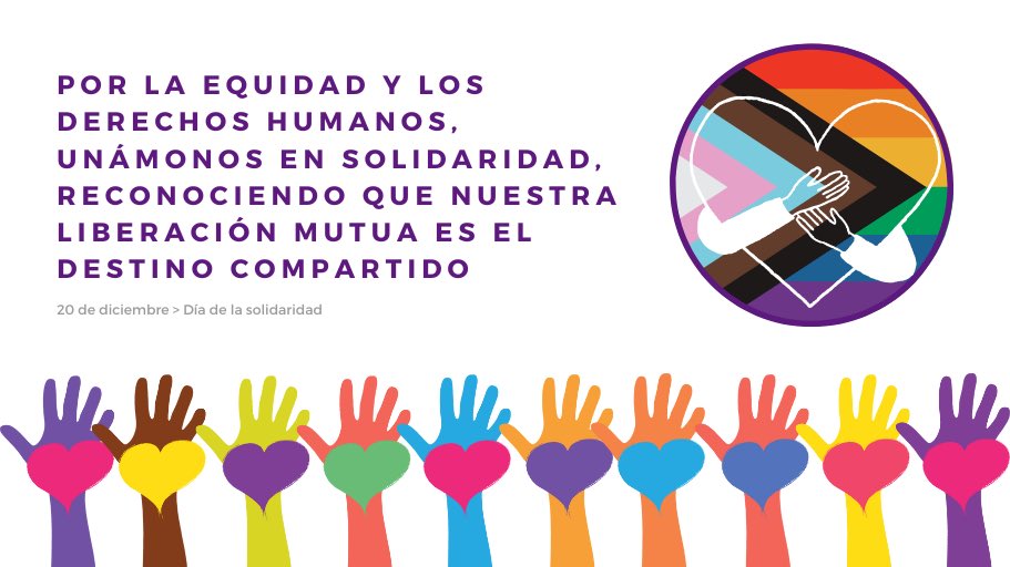 andalucialgbt's tweet image. Entrelazando nuestras luchas y sueños por un mundo más justo, la solidaridad nos une 🤝 En #AndalucíaDiversidadLGBT seguimos defendiendo todas las voces 🏳️‍🌈 Juntas por un futuro de amor, igualdad y justicia para todas ¡Feliz #DíaDeLaSolidaridad! 💕 #LGTBIQA #JusticiaSocial