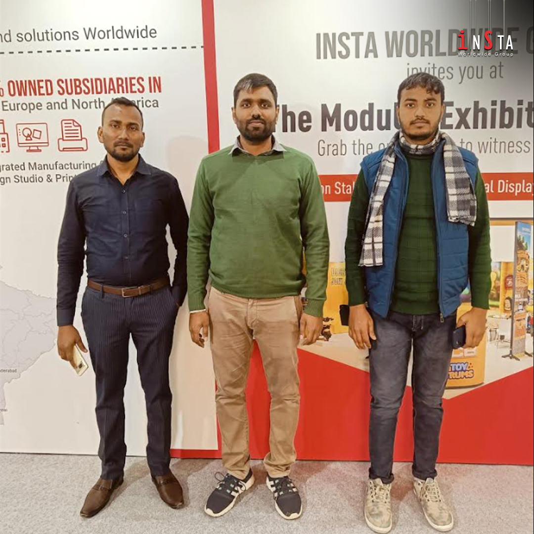 insta_worldwide's tweet photo. The first two days at The #ModularExhibitStudio in #Gurugram have been extraordinary!

It was ignite meaningful conversations between our #team and the attendees.

Missed out? Don’t worry! Today is your last chance to join us on day 3. Don’t miss the finale—see you there! https://t.co/wnQ0HRXDFt