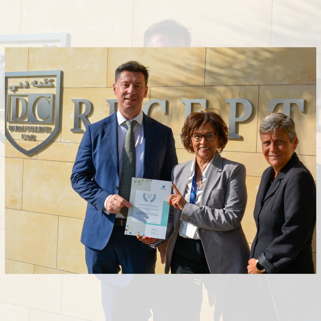 DubaiCollege's tweet image. We are delighted to be recognised with the Pearson Outstanding School Award 2024, celebrating 21 Outstanding Pearson Learner Award recipients, attaining 11 Highest Mark in the World awards and 10 Highest Mark in the Middle East awards.
@pearson #DCPRoud @DCol_Head