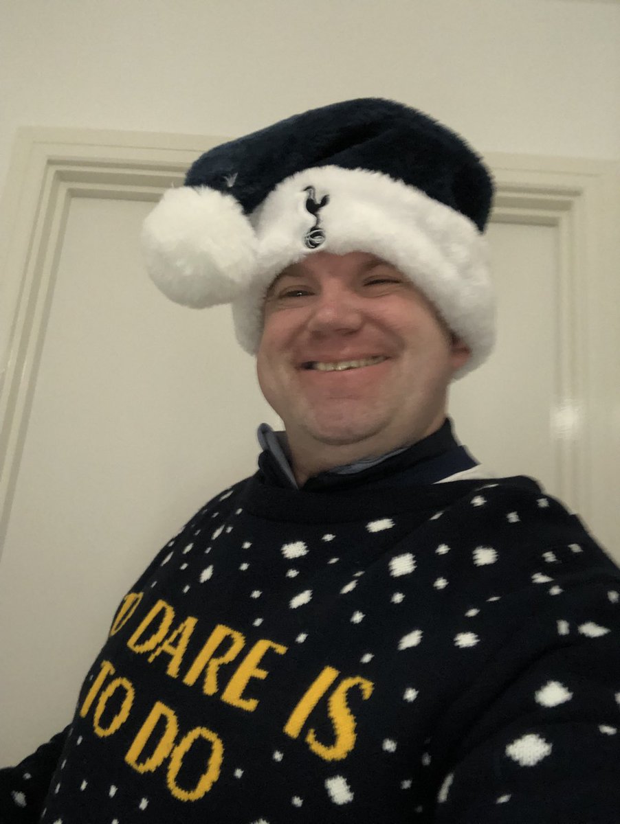 Spurs Christmas Hat and Jumper for the kids on that’s at of school of 2024