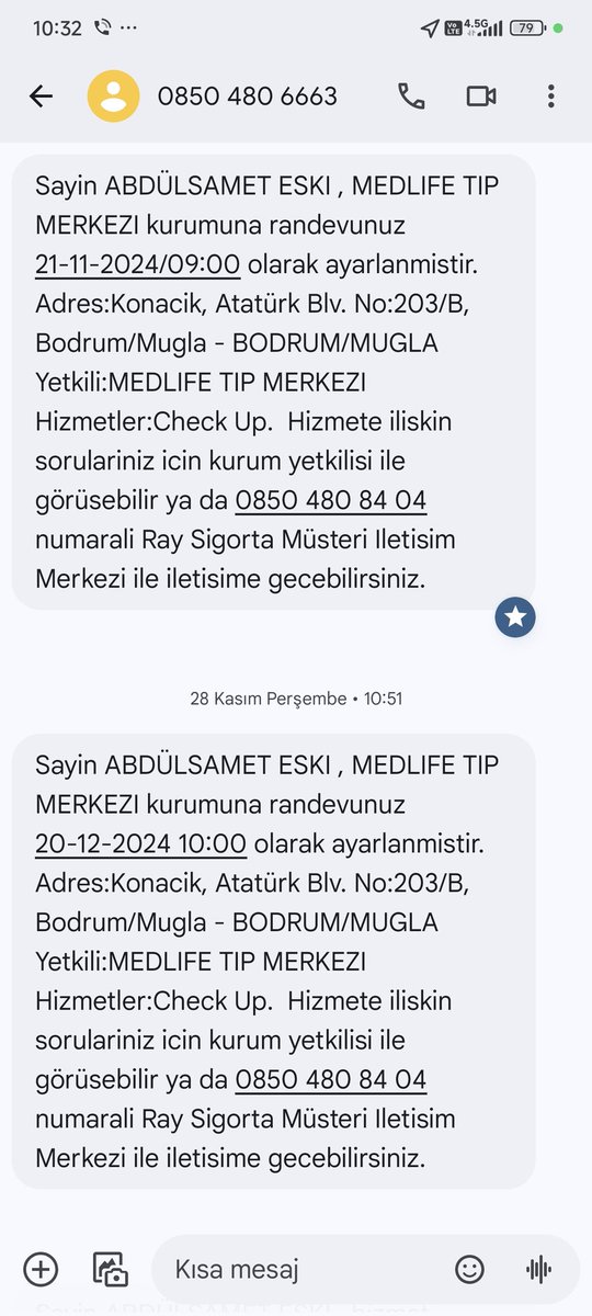 Abdüssamed ESKİ (@samed4800) on Twitter photo #raysigorta bu kurum yanlış numarlar kullanarak müşterilerini mağdur etmektedir bu işin takibini ve güvenliği kimi ilgilendiriyor devlet vatandaşını korumak zorunda degilmidir randevum olmasına rağmen hastanede randevum çıkmadi mesajdaki numara bir bara ait <a href="/TC_icisleri/">T.C. İçişleri Bakanlığı</a> #raysigorta bu kurum yanlış numarlar kullanarak müşterilerini mağdur etmektedir bu işin takibini ve güvenliği kimi ilgilendiriyor devlet vatandaşını korumak zorunda degilmidir randevum olmasına rağmen hastanede randevum çıkmadi mesajdaki numara bir bara ait <a href="/TC_icisleri/">T.C. İçişleri Bakanlığı</a>