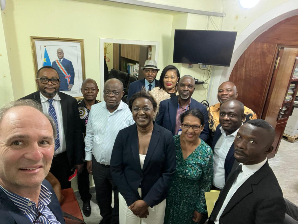 4/4LTEMA:L''espoir renaît après des échanges fructueux entre le Pdt de la CISTEMA et la mission de l'OIT. Ils ont convenu de mettre à profit le SSRTE et de l'étendre ds Ttes les filières en y ajoutant les  Provinces de la TSHOPO, du Kasai Oriental et toutes les provinces minières