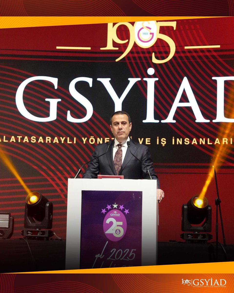 1905 GSYİAD Yeni Yıl Etkinliğini Gerçekleştirildi!

Derneğimizin Geleneksel yeni yıl etkinliğini Rixos Tersane İstanbul’da gerçekleştirdik.

Yeni yıl organizasyonumuza katılım sağlayan, Galatasaray Spor Kulübü Başkanımız Dursun Aydın Özbek’e, İkinci Başkanı Metin Öztürk’e,