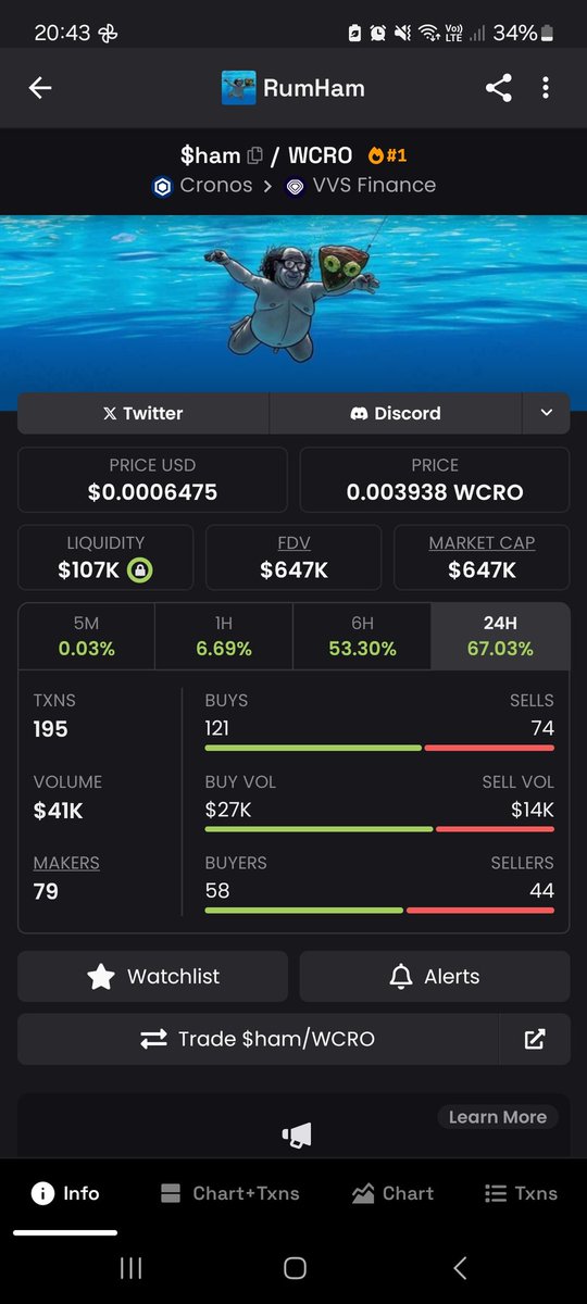 Yoooo #1 on Dex Screener no boost!!
Get some Rum $Ham in ya!!
