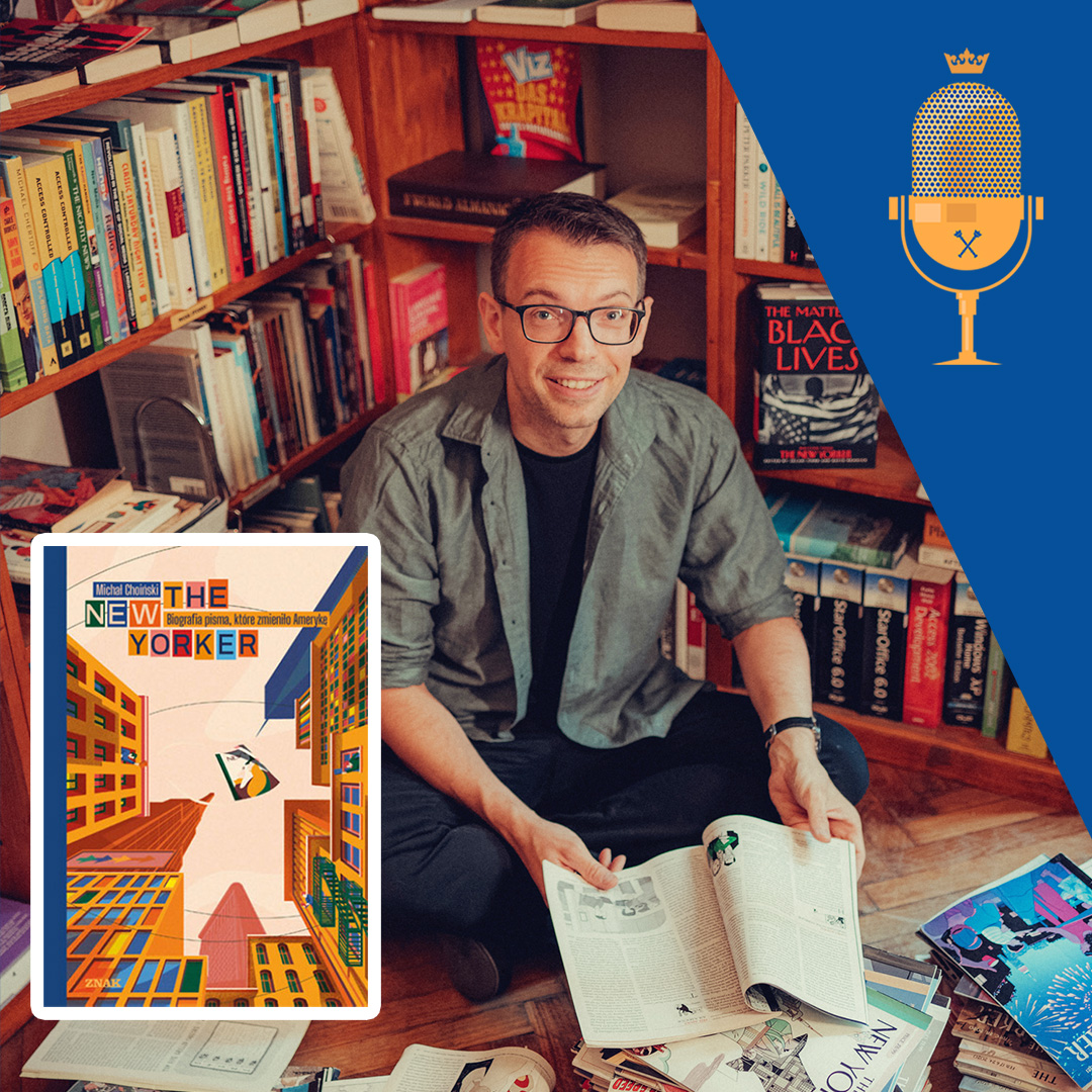 JagiellonskiUni's tweet photo. #JUpodcast 🎙️ | W studiu @ujotfm o swojej najnowszej książce "The New Yorker. Biografia pisma, które zmieniło Amerykę", która ukazała się nakładem @MiesiecznikZNAK x @WydawnictwoZnak, opowiadał prof. @michal_choinski z Instytutu Filologii Angielskiej UJ ⬇️ https://t.co/IwzPl0Wvc2