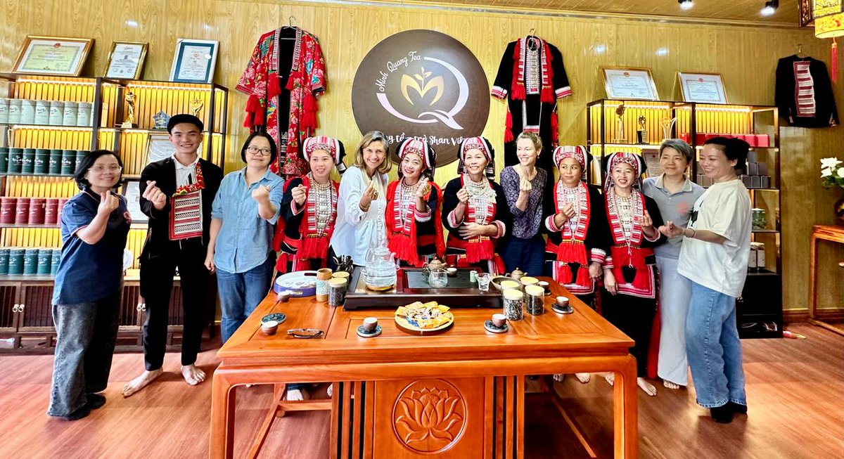 We visited Ha Giang to see the AWEEV project by <a href="/carecanada/">CARE Canada</a> . Funded by 🇨🇦, it empowered 2,800 people, including:
50 livelihood groups &amp; 80 Village Savings &amp; Loans Associations
Improved production of a Tea Co-op
Income gains for women
🇨🇦 proudly supports women-led businesses