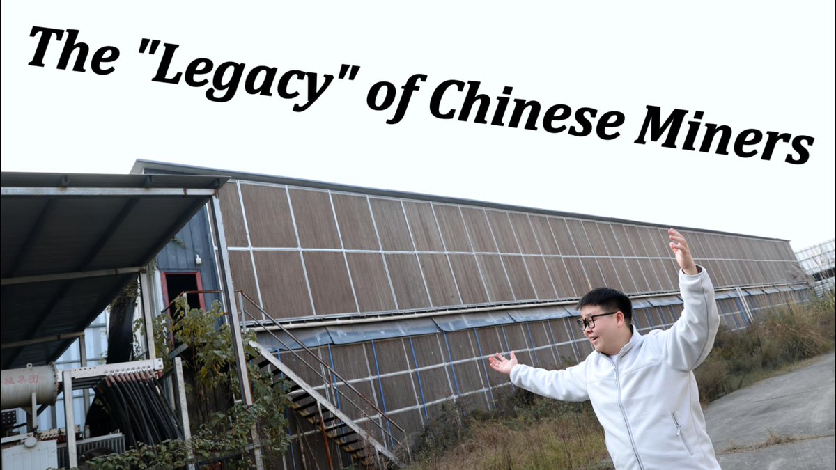 blockluban's tweet photo. The "Legacy" of Chinese Miners（中国矿工的“遗产”） https://t.co/beFxXatjpv via @YouTube https://t.co/ZssWmFY913