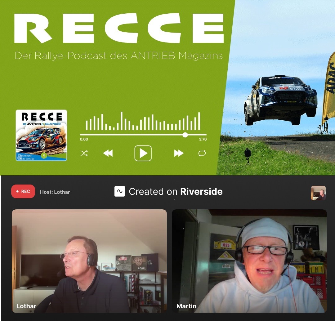 RECCE - DER RALLYE PODCAST… Start-Nr. 18 - überall, wo es gepflegt was auf die Ohren gibt… 
Hört rein!!! 😉👍🏻💪🏻🎙️