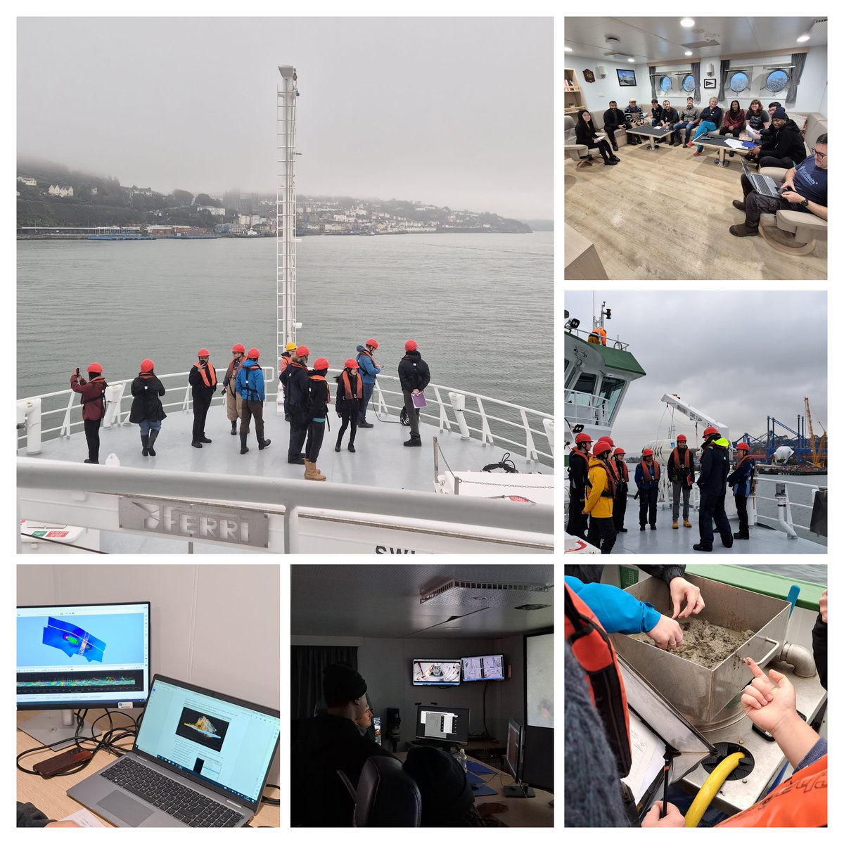 followtheboats's tweet photo. The 2024 #INFOMAR #MSc #SeabedMapping module with @UCD_Geography is a wrap! Students gained knowledge/training in class, offshore on R.V. Tom Crean, and through an engaging careers session!
Read more 👉 https://t.co/fhXv7kIur8
@Dept_ECC
@GeolSurvIE
@MarineInst smartseaschool https://t.co/dcr3iIl3Up