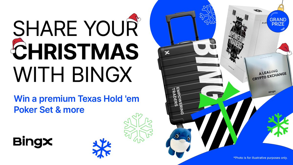 Your Christmas wish just got better 🎄

Share your resolutions and win exclusive #BingX merch—because giving is our thing. When? From 20-28th Dec 12am (UTC)

Enter now:
🔵 Follow <a href="/BingXOfficial/">BingX</a>
🔵 Retweet this tweet
🔵 Share your Christmas resolutions in the comments 

The