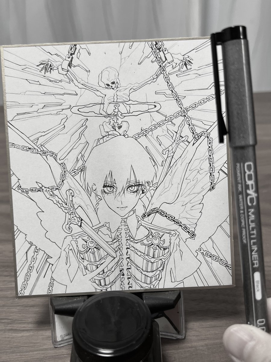 ペン入れ 