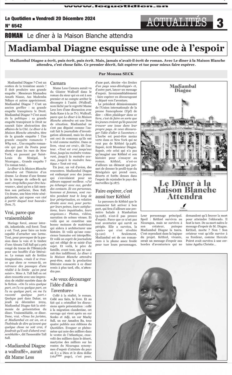 Une note de lecture qui sans doute vous donnera de l'eau à la bouche, pour lire mon nouveau roman .